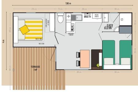 Mobil-Home Cosy 5 Personnes Camping Le Ried - Europapark Boofzheim 外观 照片